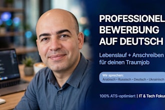 professionelle bewerbung auf deutsch erstellen lebenslauf und anschreiben ats