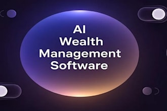 develop saas ai wealth management website, investment management website