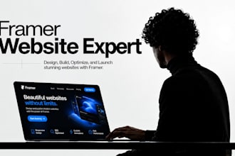 framer expert for framer cms bug fixing framer website design for ai startup