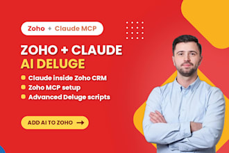 zoho deluge developer, zoho claude ai, zoho mcp setup, zoho CRM automation