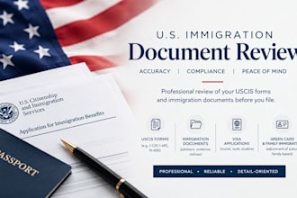 review your US immigration documents and uscis forms