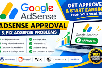 get google adsense approval and fix website adsense problems