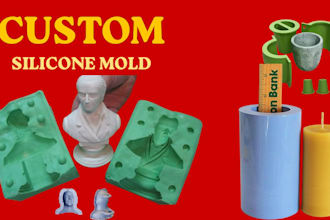design custom 3d molds for resin, chocolate, casting ,cookie and soap