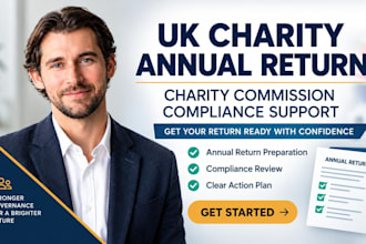 prepare your UK charity annual return and  compliance
