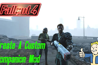 create custom fallout 4 mods, weapons, quests, armor, npc and gameplay mods