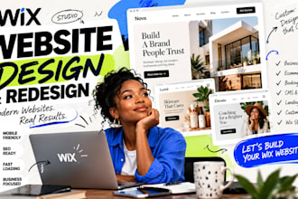 do wix website redesign wix website design wix business website