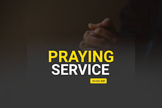 pray and fast for you