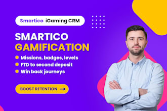 smartico CRM expert, smartico gamification, igaming CRM retention journeys
