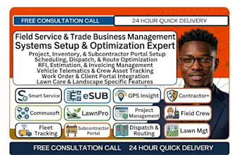 setup hvac smart service esub gps insight contractor commusoft lawnpro