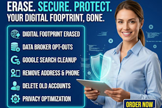 erase your digital footprint and remove personal information