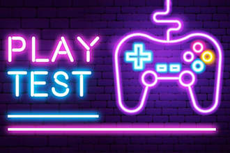 test and review your game on PC or android