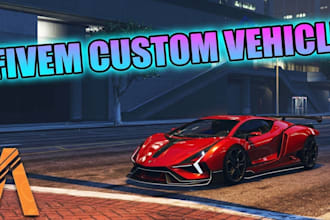 create and customize vehicles for your fivem server