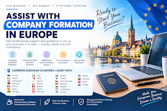 help with eu company formation and business registration in europe