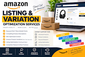 create, fix amozon variation issue listing error 8040, 8541 for brand approval