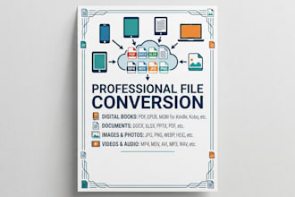 provide file conversion services