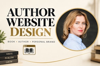 create author book website, ebook website, book author, author website using wix