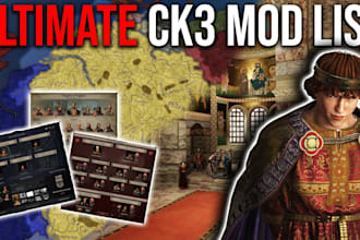 create custom ck3 mod, bg3 mod, skyrim mod, game modding and scripting