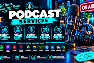 pitch you to podcasts for guest interviews and podcast booking