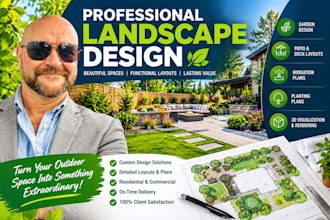 do backyard landscape design frontyard patio with terrace 3d realistic landscape