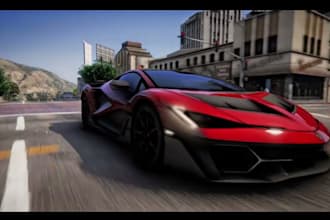 fivem loading screen, cinematic fivem trailer, video game intro,fivem logo,gta