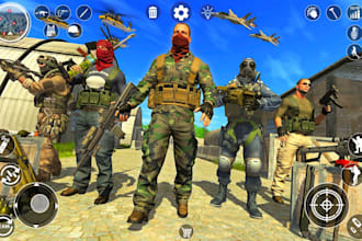 develop shooter 3d multiplayer game fps tps game survival game