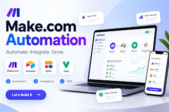 make com automation airtable database airtable CRM make com softr expert vapi ai