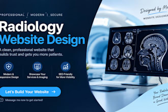 build radiology website, medical imaging website, diagnostic center website