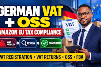 manage your german vat registration, oss filing and amazon eu tax compliance