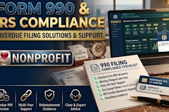 fix overdue form 990 filings and nonprofit irs compliance