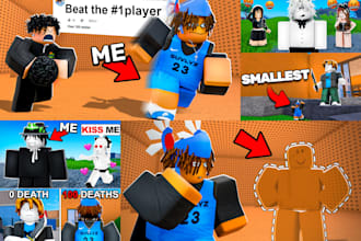 do roblox youtube thumbnails, 3d gfx, gaming thumbnail, cartoon art, roblox icon