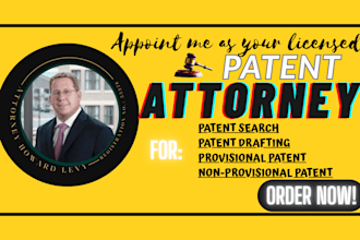 prepare and file a patent application for your invention