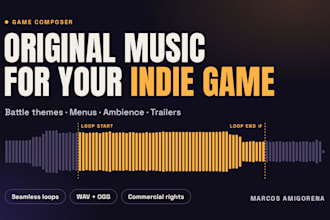compose original music for your indie game