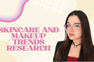 research skincare and makeup trends for your beauty brand