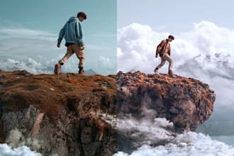 photo manipulation edit by photoshop