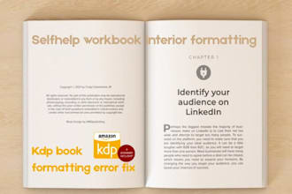 do german selfhelp workbook interior formatting, indesign book conversion