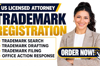 be your trademark attorney for USA trademark registration trademark search
