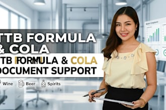 prepare your ttb beverage formula and cola documents