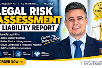 conduct a legal compliance and regulatory risk assessment