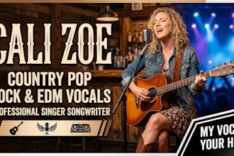 be your professional female pop singer country vocalist country pop singer