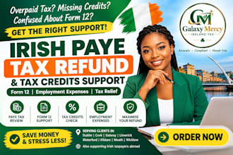do irish paye tax refund form 12 tax credits and employment expenses guidance