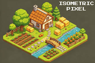 create isometric pixel art tileset pixel game art isometric props pixel art map