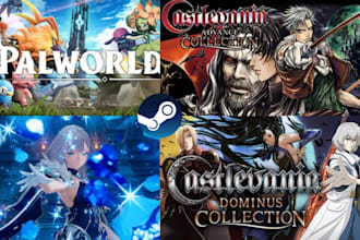 design steam capsule art steam header game banner, steam logo game header cover