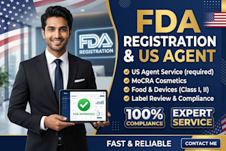do fda registration fda compliance us agent import permit label review