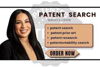 conduct patent search prior art search patentability search