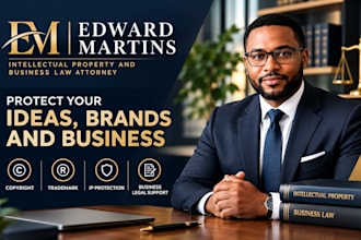 be intellectual property attorney and business legal expert, copyright attorney