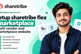 setup sharetribe flex marketplace multi vendor and marketplace website