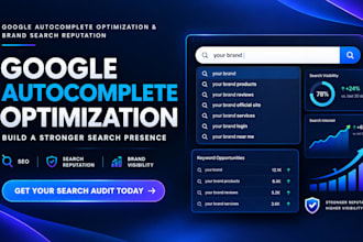 do google autocomplete optimization and brand search reputation
