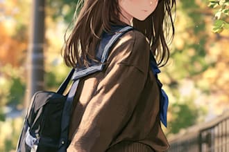 draw a character in manga style