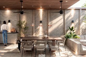 create photorealistic architectural and interior renders