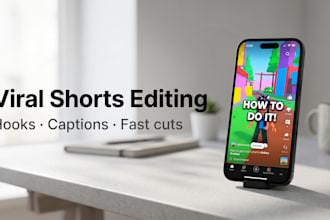 edit viral youtube shorts and tiktoks